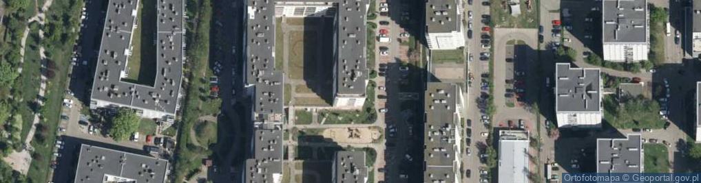 Zdjęcie satelitarne Gorlicka ul.
