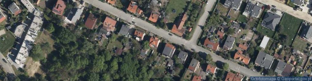 Zdjęcie satelitarne Górecka ul.