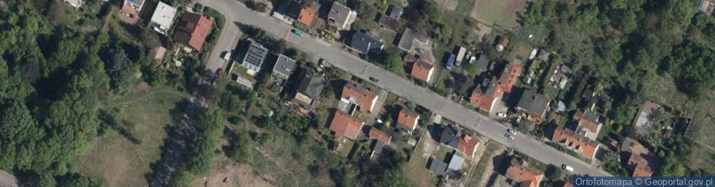 Zdjęcie satelitarne Górecka ul.