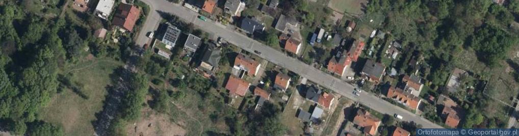 Zdjęcie satelitarne Górecka ul.