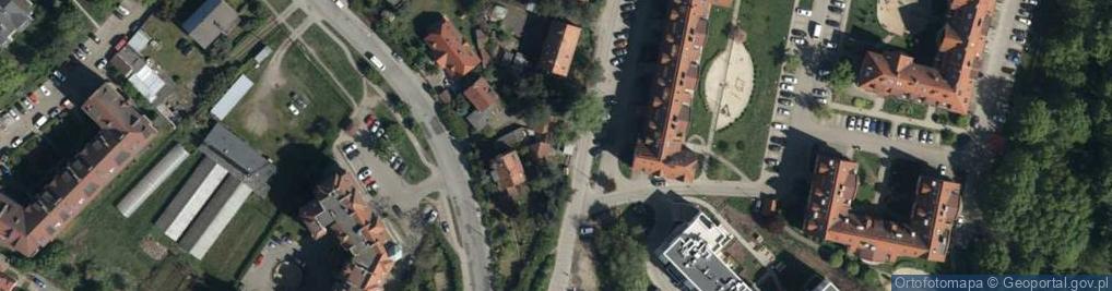 Zdjęcie satelitarne Gosławicka ul.