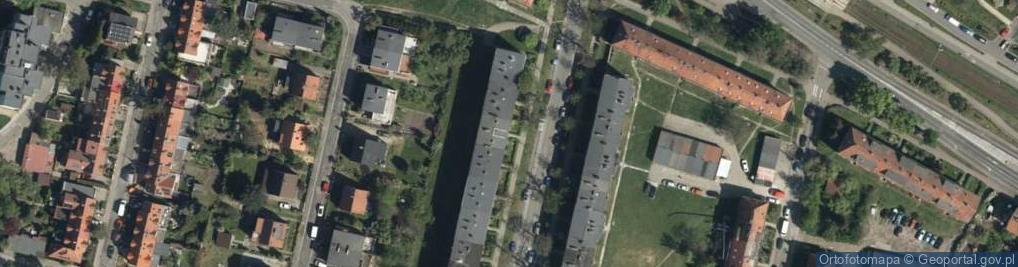 Zdjęcie satelitarne Górnicza ul.