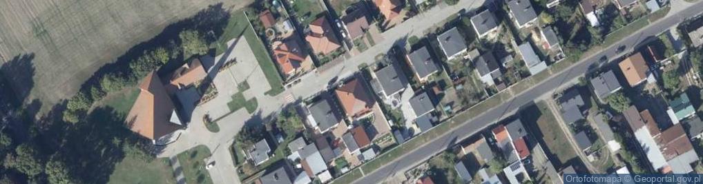 Zdjęcie satelitarne Górna ul.