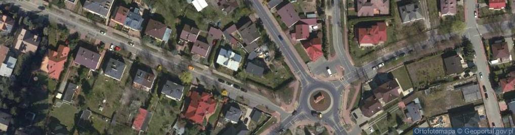 Zdjęcie satelitarne Górnośląska ul.