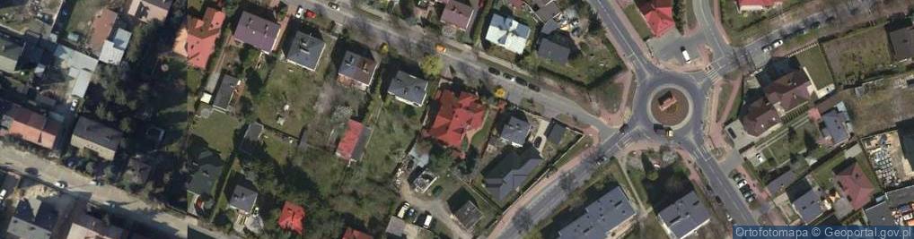 Zdjęcie satelitarne Górnośląska ul.