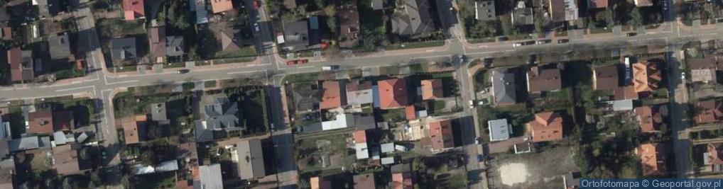 Zdjęcie satelitarne Górnośląska ul.