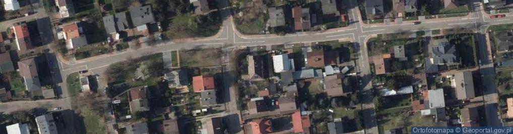 Zdjęcie satelitarne Górnośląska ul.