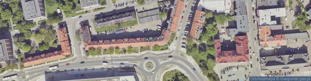 Zdjęcie satelitarne Goethego Johanna ul.