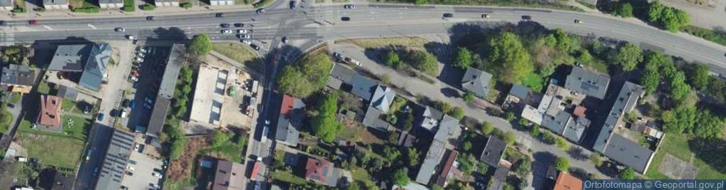 Zdjęcie satelitarne Górnośląska ul.