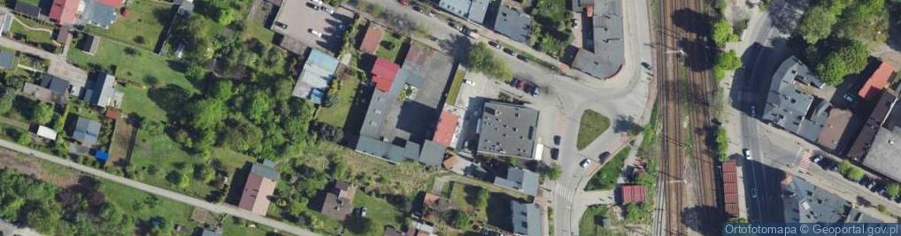 Zdjęcie satelitarne Górnośląska ul.