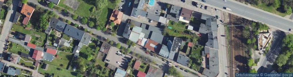 Zdjęcie satelitarne Górnośląska ul.