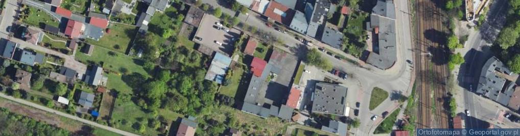 Zdjęcie satelitarne Górnośląska ul.