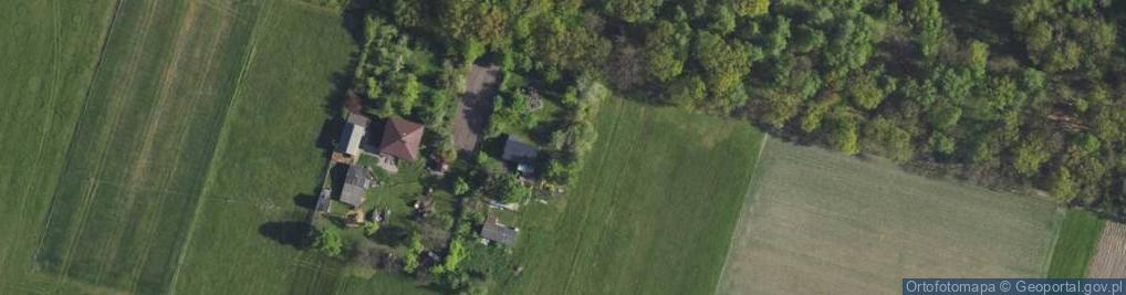 Zdjęcie satelitarne Górny Las ul.