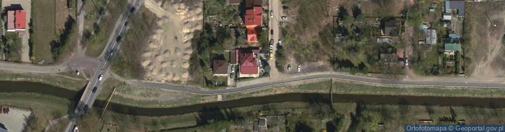 Zdjęcie satelitarne Górna ul.