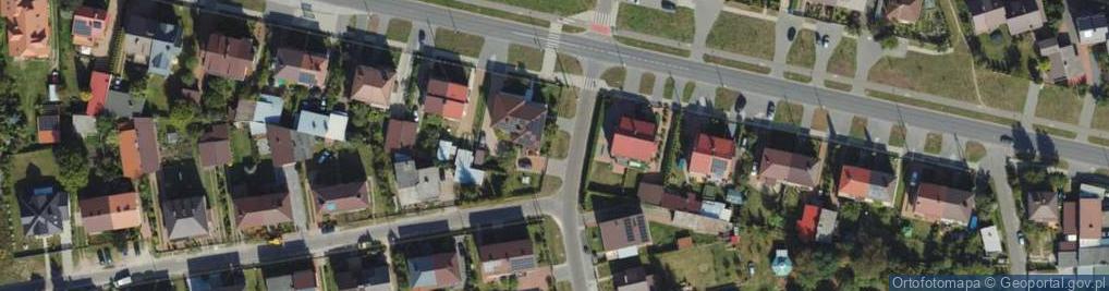 Zdjęcie satelitarne Gromadzka ul.