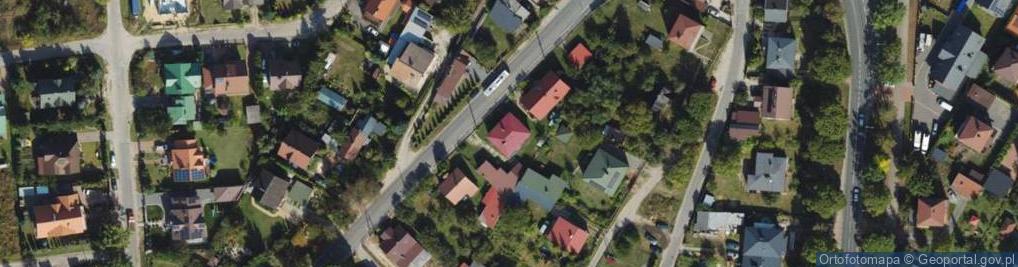 Zdjęcie satelitarne Grzybowa ul.