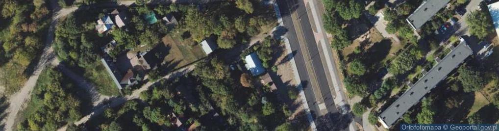 Zdjęcie satelitarne Grunwaldzka ul.