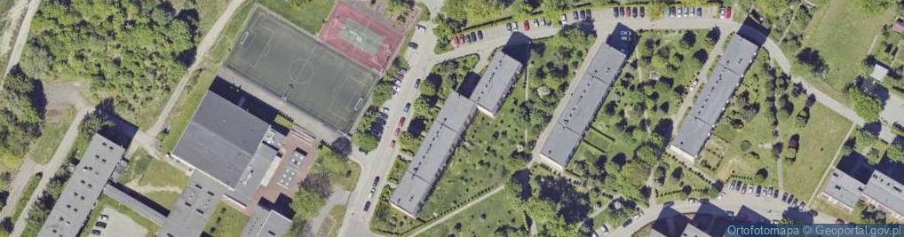 Zdjęcie satelitarne Granitowa ul.