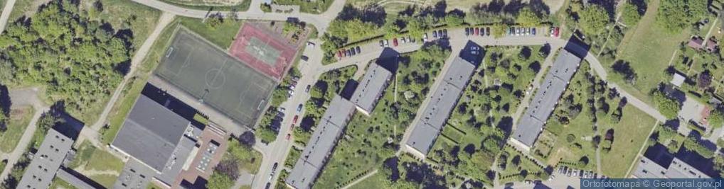Zdjęcie satelitarne Granitowa ul.