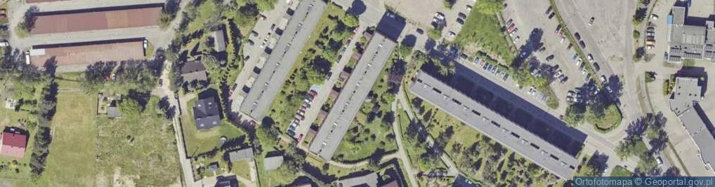 Zdjęcie satelitarne Granitowa ul.