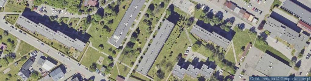 Zdjęcie satelitarne Granitowa ul.