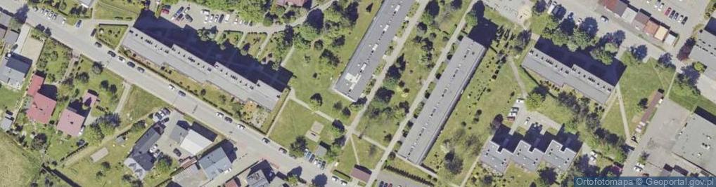 Zdjęcie satelitarne Granitowa ul.