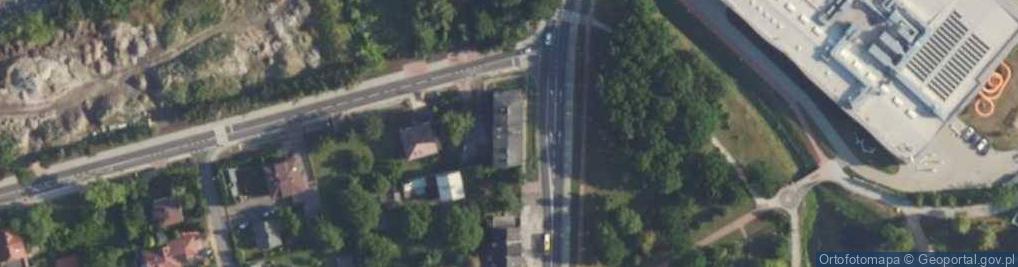 Zdjęcie satelitarne Grodziska ul.