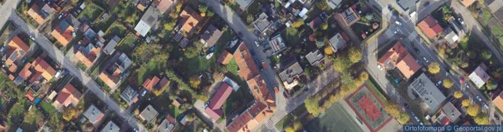 Zdjęcie satelitarne Grzybowa ul.