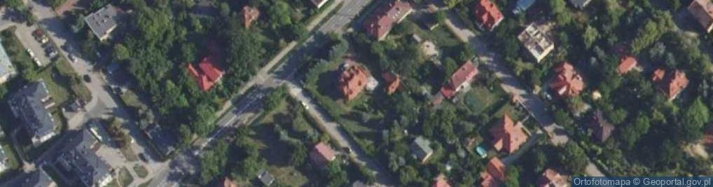 Zdjęcie satelitarne Grodziska ul.