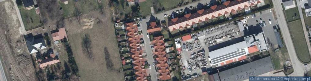 Zdjęcie satelitarne Granitowa ul.