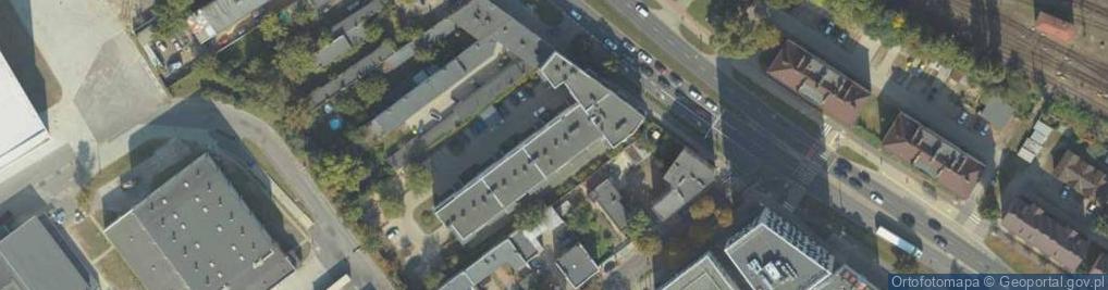 Zdjęcie satelitarne Grunwaldzka ul.
