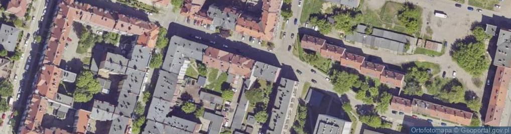 Zdjęcie satelitarne Grottgera Artura ul.