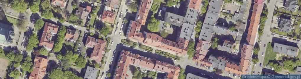 Zdjęcie satelitarne Grottgera Artura ul.