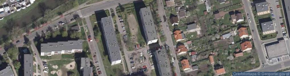 Zdjęcie satelitarne Grunwaldzka ul.