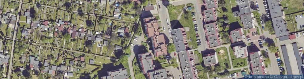 Zdjęcie satelitarne Grunwaldzka ul.