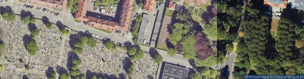 Zdjęcie satelitarne Graniczna ul.