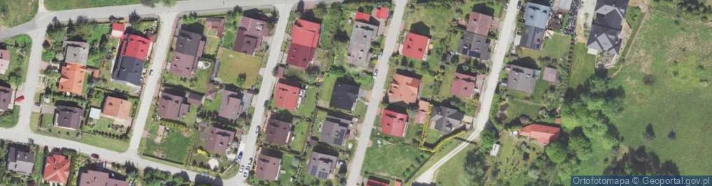 Zdjęcie satelitarne Grottgera Artura ul.
