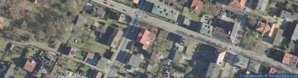 Zdjęcie satelitarne Grunwaldzka ul.