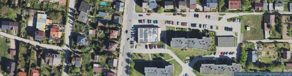 Zdjęcie satelitarne Graniczna ul.