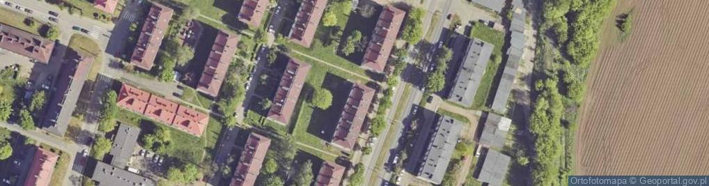 Zdjęcie satelitarne Grodziecka ul.