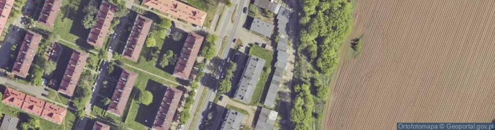 Zdjęcie satelitarne Grodziecka ul.