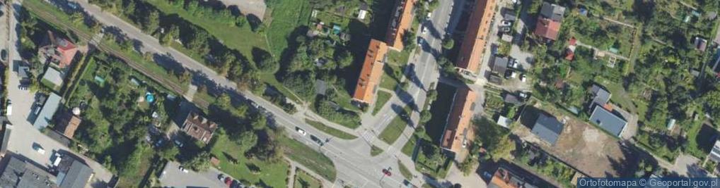 Zdjęcie satelitarne Grottgera Artura ul.