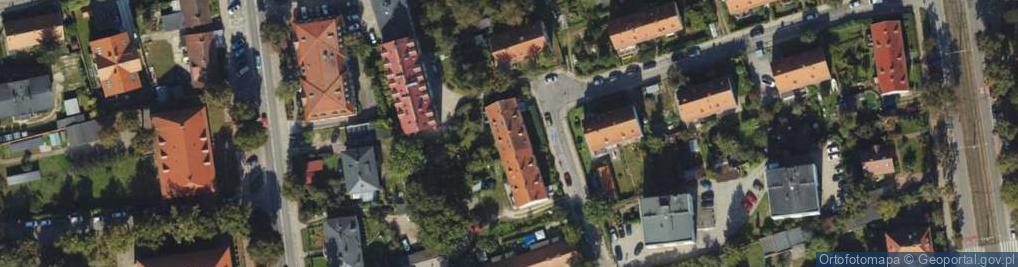 Zdjęcie satelitarne Grottgera Artura ul.