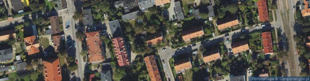 Zdjęcie satelitarne Grottgera Artura ul.