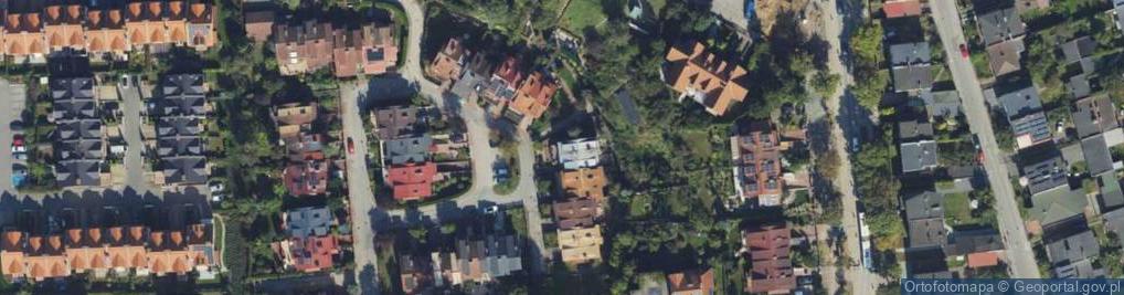 Zdjęcie satelitarne Granatowa ul.