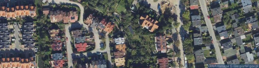 Zdjęcie satelitarne Granatowa ul.