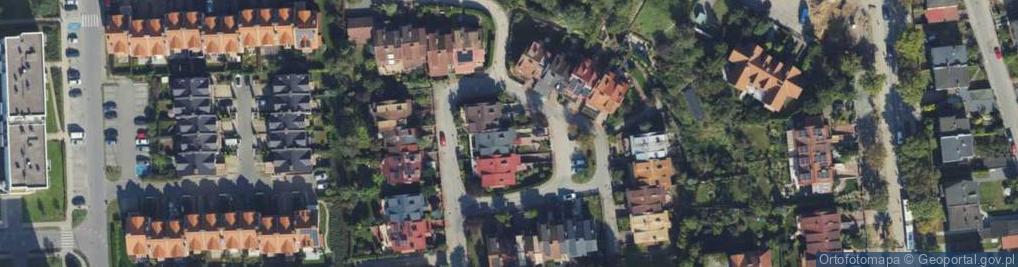 Zdjęcie satelitarne Granatowa ul.