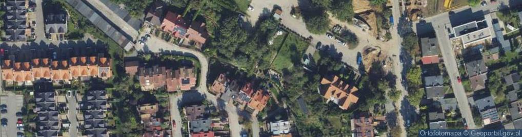 Zdjęcie satelitarne Granatowa ul.
