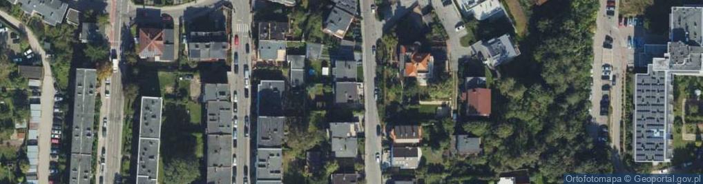 Zdjęcie satelitarne Grottgera Artura ul.