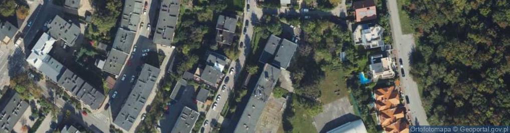 Zdjęcie satelitarne Grottgera Artura ul.